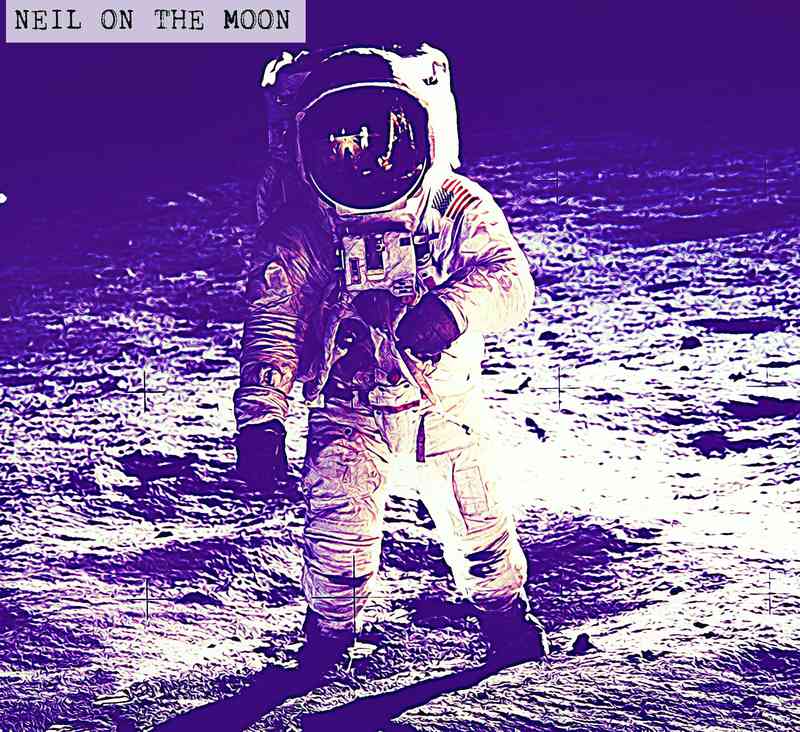 Neil on the Moon