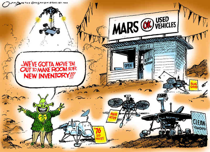 Mars comic